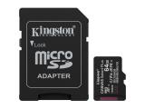 Описание и цена на Memory Card Kingston 64GB microSDXC Canvas Select Plus Gen3 A1 with Adapter, SDCS3/64GB