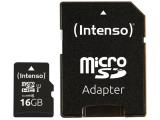 Intenso microSDXC UHS-I Premium 45MB/s +Adapter, 3423470 16GB снимка №2