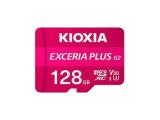 Описание и цена на Memory Card KIOXIA 128GB microSDXC Exceria Plus G2 U3 V30, LMPL2M128GG2
