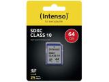 Intenso SDXC Class 10 3411490 64GB снимка №2