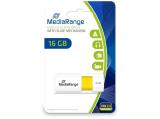 16GB MediaRange Slider yellow, MR972 снимка №2 MediaRange Slider yellow, MR972 16GB снимка №2