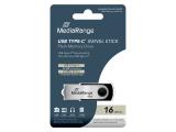 Flash ( флаш памет ) 16GB MediaRange MR1951 Flash Memory Drive, Swivel Housing, Silver/Black Флашка ( флаш памет ) MediaRange MR1951 Flash Memory Drive, Swivel Housing, Silver/Black