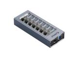 Нови модели и предложения за флашка Orico USB3.0 HUB 7 port with Power Adapter, On/Off buttons, Aluminium - AT2U3-7AB-EU-GY