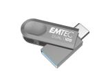 Флашка ( флаш памет ) Emtec Dual D280, ECMMD128GD283
