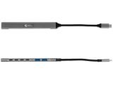 BakkerElkhuizen USB-C Hub 7-in-1 (3A+4C) retail BNECHUB3A4C снимка №2 BakkerElkhuizen USB-C Hub 7-in-1 (3A+4C) retail BNECHUB3A4C снимка №2