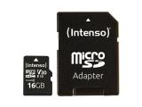 Flash ( флаш памет ) 16GB Intenso microSDHC UHS-I Professional 90MB/S + SD-Adapter Флашка ( флаш памет ) Intenso microSDHC UHS-I Professional 90MB/S + SD-Adapter