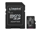 256GB Kingston microSDXC Canvas Select Plus Gen3 150MB/s A1 Card + Adapter снимка №2 Kingston microSDXC Canvas Select Plus Gen3 150MB/s A1 Card + Adapter 256GB снимка №2