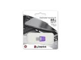 Kingston USB-Stick 64GB Kingston DataTraveler microDuo 3C retail NEW снимка №3 Kingston USB-Stick 64GB Kingston DataTraveler microDuo 3C retail NEW снимка №3