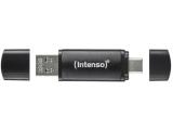 64GB Intenso Flex Line Black 3544490 снимка №2 Intenso Flex Line Black 3544490 64GB снимка №2