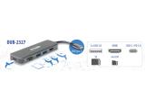 D-LINK 6-in-1 USB-C Hub with HDMI/Card Reader/Power Delivery DUB-2327 снимка №3 D-LINK 6-in-1 USB-C Hub with HDMI/Card Reader/Power Delivery DUB-2327 снимка №3