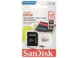 Флаш памет SanDisk Ultra Light microSDXC + SD Adapter 100MB/s Class 10 SDSQUNR-128G-GN3MA. Цена и спецификации.
