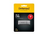 16GB Intenso ALU Line, silver, 3521472 снимка №3 Intenso ALU Line, silver, 3521472 16GB снимка №3