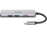 D-LINK DUB-M530 5-in-1 USB-C Hub mit HDMI/SD-Reader retail, DUB-M530 снимка №2 D-LINK DUB-M530 5-in-1 USB-C Hub mit HDMI/SD-Reader retail, DUB-M530 снимка №2