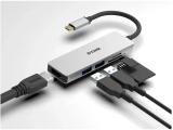D-LINK DUB-M530 5-in-1 USB-C Hub mit HDMI/SD-Reader retail, DUB-M530 снимка №3 D-LINK DUB-M530 5-in-1 USB-C Hub mit HDMI/SD-Reader retail, DUB-M530 снимка №3