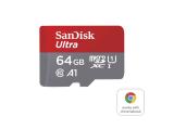 Описание и цена на Memory Card SanDisk 64GB Ultra microSDXC for Chromebook +Adapter, SDSQUAB-064G-GN6FA