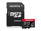 ADATA High Endurance microSDXC (UHS-I U3, Class 10, V30, A2) AUSDX512GUI3V30SHA2-RA1 512GB снимка №2