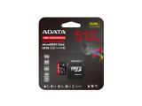 ADATA High Endurance microSDXC (UHS-I U3, Class 10, V30, A2) AUSDX512GUI3V30SHA2-RA1 512GB снимка №3