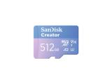 Описание и цена на Memory Card SanDisk 512GB Creator microSDXC UHS-I, SDSQXAV-512G-GN6MS
