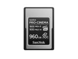 Най-често разглеждани: SanDisk PRO-CINEMA CFexpress Type A Card SDCFEA-960G-GN4NN