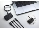 DeLock USB 10 Gbps Hub with 2 USB Type-C and 2 USB Type-A Ports, 64259 снимка №3 DeLock USB 10 Gbps Hub with 2 USB Type-C and 2 USB Type-A Ports, 64259 снимка №3