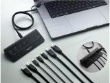 DeLock USB 10 Gbps Hub with 3 USB Type-C and 4 USB Type-A Ports, 64283 снимка №3 DeLock USB 10 Gbps Hub with 3 USB Type-C and 4 USB Type-A Ports, 64283 снимка №3