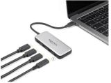 DeLock USB 10 Gbps USB Type-C Hub with 4x USB Type-C Female, 64261 снимка №3 DeLock USB 10 Gbps USB Type-C Hub with 4x USB Type-C Female, 64261 снимка №3