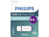 64GB Philips Snow Edition Magic Purple, FM64FD75B/00 снимка №3 Philips Snow Edition Magic Purple, FM64FD75B/00 64GB снимка №3