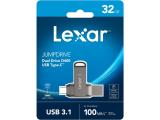 32GB Lexar Media JumpDrive Dual Drive D400, LJDD400032G-BNQNG снимка №3 Lexar Media JumpDrive Dual Drive D400, LJDD400032G-BNQNG 32GB снимка №3