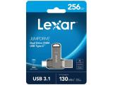 Lexar Media JumpDrive Dual Drive D400, LJDD400256G-BNQNG 256GB снимка №3