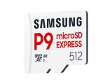 Samsung P9 Express microSDXC, 800 MB/s, UHS-I 90 MB/s U3, V30, A1 SFSAMMD512GMKT0 512GB снимка №2