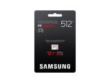 Samsung P9 Express microSDXC, 800 MB/s, UHS-I 90 MB/s U3, V30, A1 SFSAMMD512GMKT0 512GB снимка №4