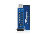 128GB iStorage datAshur Pro blue / black, IS-FL-DA3-256-128 снимка №2 iStorage datAshur Pro blue / black, IS-FL-DA3-256-128 128GB снимка №2