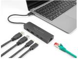DeLock 10 Gbps USB Hub with 2.5 Gigabit LAN port and PD 85W, 64110 снимка №2 DeLock 10 Gbps USB Hub with 2.5 Gigabit LAN port and PD 85W, 64110 снимка №2