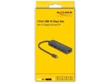 DeLock 10 Gbps USB Hub with 2.5 Gigabit LAN port and PD 85W, 64110 снимка №3 DeLock 10 Gbps USB Hub with 2.5 Gigabit LAN port and PD 85W, 64110 снимка №3