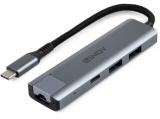 Най-често разглеждани: Lindy USB 3.2 Gen 2 Typ C Hub & Gigabit Ethernet, 43422