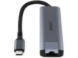 Lindy USB 3.2 Gen 2 Typ C Hub & Gigabit Ethernet, 43422 снимка №2 Lindy USB 3.2 Gen 2 Typ C Hub & Gigabit Ethernet, 43422 снимка №2