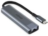 Lindy USB 3.2 Gen 2 Typ C Hub & Gigabit Ethernet, 43422 снимка №4 Lindy USB 3.2 Gen 2 Typ C Hub & Gigabit Ethernet, 43422 снимка №4