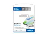 PNY Duo Link OTG Type-A/C, P-FDI64GDULINKTYC-GE 64GB снимка №3