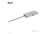 Club 3D CSV-1594 USB‑C 5Gbps 9‑in‑1 Hub HDMI 4K60Hz VGA USB‑A×2 RJ45 SD/MicroSD USB‑C Female  снимка №4