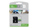 16GB PNY Elite MicroSDHC 85MB/s +Adapter, P-SDU16GU185GW-GE снимка №2 PNY Elite MicroSDHC 85MB/s +Adapter, P-SDU16GU185GW-GE 16GB снимка №2
