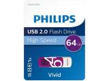 64GB Philips Vivid Edition Magic Purple, FM64FD05B/00 снимка №2 Philips Vivid Edition Magic Purple, FM64FD05B/00 64GB снимка №2