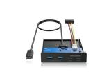 Flash ( флаш памет ) GrauGear Multi front panel 4-port USB HUB, 2x USB-C, 2x USB-A retail, G-MP02 Флашка ( флаш памет ) GrauGear Multi front panel 4-port USB HUB, 2x USB-C, 2x USB-A retail, G-MP02