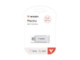 Verbatim Plectra white, 30228 64GB снимка №5