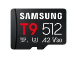 Флаш памет Samsung T9 MicroSDXC U3 V30 UHS-I A2, MB-MH512T/WW. Цена и спецификации.