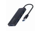 Flash ( флаш памет ) Gembird 4 port USB 3.0 Hub UHB C344, UHB-U3P4-03 Флашка ( флаш памет ) Gembird 4 port USB 3.0 Hub UHB C344, UHB-U3P4-03