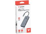 Verbatim USB-C Pro Multiport Hub 9 Port CMH-09, 32152 снимка №2 Verbatim USB-C Pro Multiport Hub 9 Port CMH-09, 32152 снимка №2