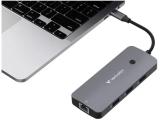 Verbatim USB-C Pro Multiport Hub 9 Port CMH-09, 32152 снимка №3 Verbatim USB-C Pro Multiport Hub 9 Port CMH-09, 32152 снимка №3