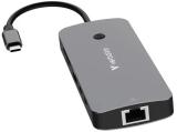 Verbatim USB-C Pro Multiport Hub 9 Port CMH-09, 32152 снимка №4 Verbatim USB-C Pro Multiport Hub 9 Port CMH-09, 32152 снимка №4