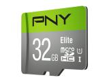Flash ( флаш памет ) 32GB PNY MicroSDHC Elite Class 10 U1, P-SDU32GU185GW-GE Флашка ( флаш памет ) PNY MicroSDHC Elite Class 10 U1, P-SDU32GU185GW-GE
