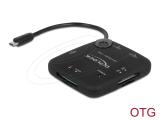 Флаш памет DeLock Micro USB OTG Card Reader + 3 port USB Hub, 65529. Цена и спецификации. Флаш памет DeLock Micro USB OTG Card Reader + 3 port USB Hub, 65529. Цена и спецификации.